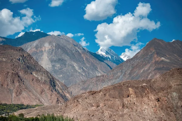 Prachtig Landschap Van Hunza Valley Langs Karakoram Highway Gilgit Baltistan — Stockfoto