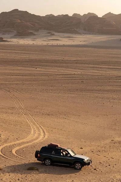 Desert Safari Car Sinai Deserto Egito — Fotografia de Stock