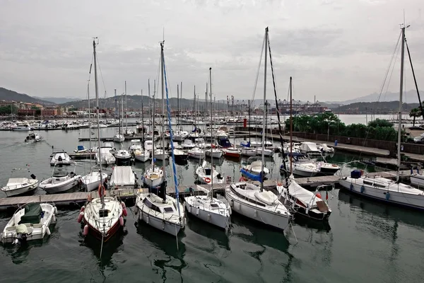 Haven Van Stad Spezia Italië Boten Het Water Ligurië Italië — Stockfoto