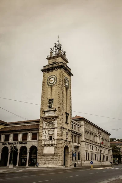 Turm Der Gefallenen Der Innenstadt Von Bergamo — Stockfoto