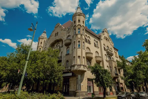 Graf Palota Apartman Szeged Cidade Histórica Hungria — Fotografia de Stock