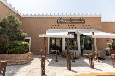 Suudi Arabistan 'ın Diriyah tarihi kasabası Riyad eski kasabası