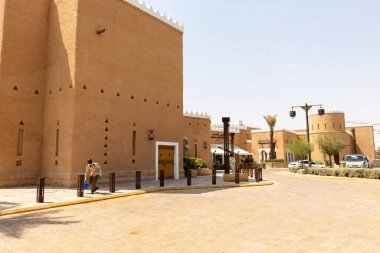 Suudi Arabistan 'ın Diriyah tarihi kasabası Riyad eski kasabası