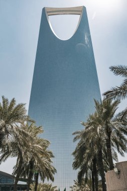 Krallık Kulesi manzarası Riyad Suudi Arabistan