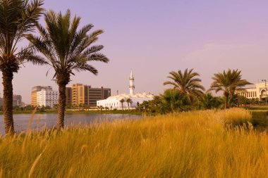 Suudi Arabistan 'daki Jeddah Al Balad bölgesinde Jaffali Camii