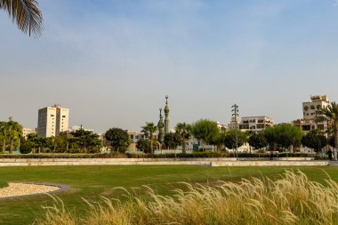 Suudi Arabistan 'ın Jeddah şehrinin merkezinde Arbaeen Gölü