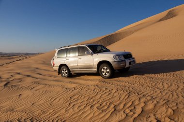 Sahra Çölü, Mısır beyaz çöl (Farafra arabaya Jeep).