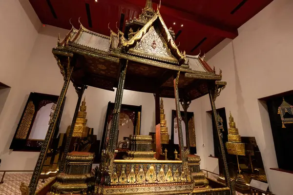 Antique artifacts in Bangkok National Museum Thailand