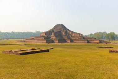 Paharpur Budist Vihara Müzesi Joypurhat Bangladeş 'teki Unesco Mirası