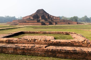 Paharpur Budist Vihara Müzesi Joypurhat Bangladeş 'teki Unesco Mirası