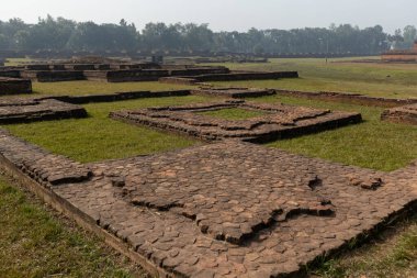 Paharpur Budist Vihara Müzesi Joypurhat Bangladeş 'teki Unesco Mirası