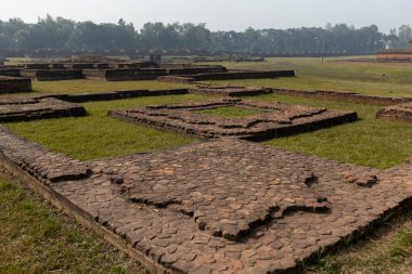 Paharpur Budist Vihara Müzesi Joypurhat Bangladeş 'teki Unesco Mirası