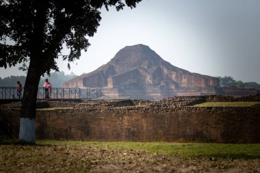 Paharpur Budist Vihara Müzesi Joypurhat Bangladeş 'teki Unesco Mirası