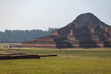 Paharpur Budist Vihara Müzesi Joypurhat Bangladeş 'teki Unesco Mirası