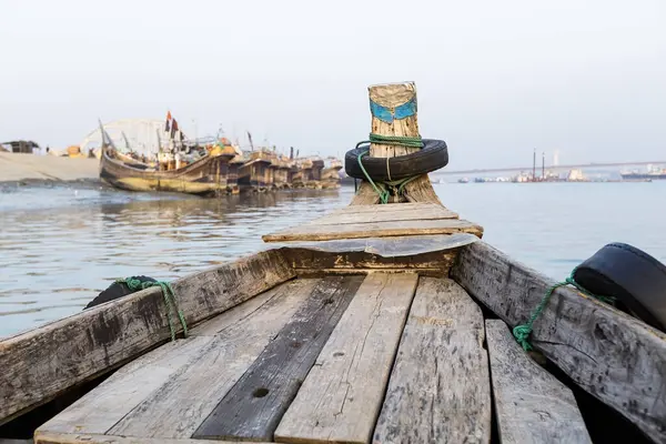 Stock image Port of Chittagong boats on the water