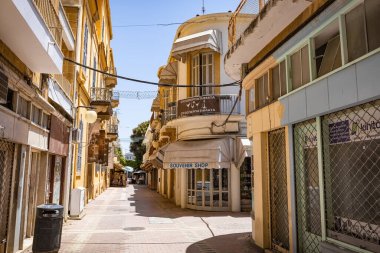 Eski Lefkoşe 'nin dar sokakları