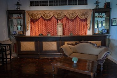 Malezya 'da çay evi iç ayrıntıları