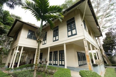 Tarihi Agnes Keith 'in Sandakan Malezya' daki bir tepedeki evi