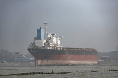 Bangladeş Chittagong 'da gemi tersanesi