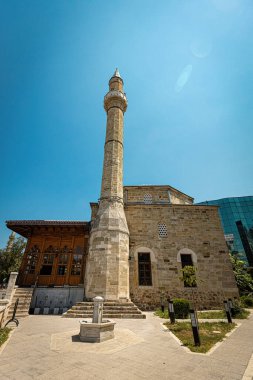 Jashar Paşa Camii Priştine 'nin dışında Kosova' da