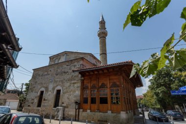 Jashar Paşa Camii Priştine 'nin dışında Kosova' da