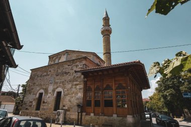 Jashar Paşa Camii Priştine 'nin dışında Kosova' da