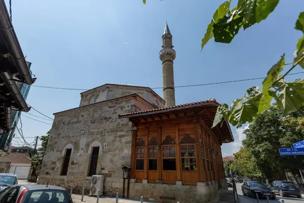 stock image Jashar Pasha Mosque outside view in Pristina Kosovo