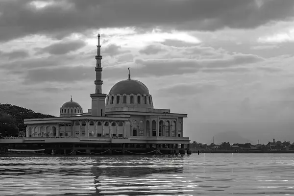 stock image Masjid India Kuching or Floating Mosque in Kuching Sarawak Malaysia