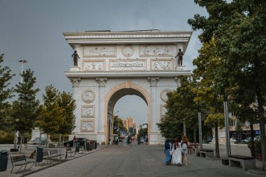 Makedonya Zaferi Kuzey Makedonya 'nın merkezinde gerçekleşti