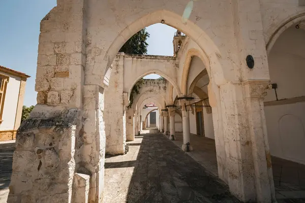 stock image The restored Armenian Church and Monastery in North Nicosia (Lefkosa), Turkish Republic of Northern Cyprus