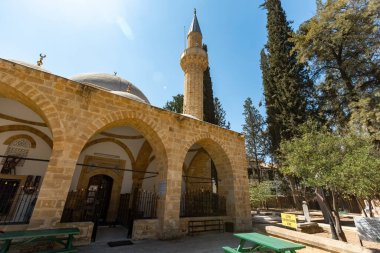 Eski Lefkoşe 'deki Arap Ahmet Camii Kuzey Kıbrıs Türk Cumhuriyeti