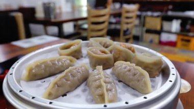 Kore restoranı Busan Güney Kore 'de Dim Sum' un yakınında.