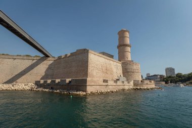 Saint-Jean Kalesi, Marsilya 'nın tarihi simgesi.