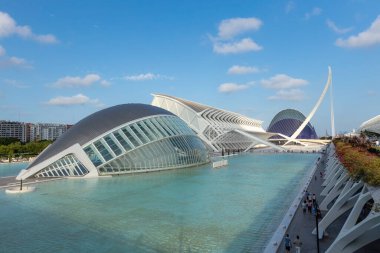 Palau de les Arts Reina Sofia bir opera binası, sanat merkezi, şehir simgesi Santiago Calatrava tarafından İspanya 'nın Valencia şehrinde tasarlandı.