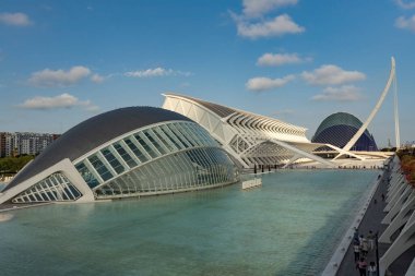 Palau de les Arts Reina Sofia bir opera binası, sanat merkezi, şehir simgesi Santiago Calatrava tarafından İspanya 'nın Valencia şehrinde tasarlandı.
