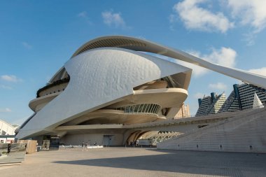 Palau de les Arts Reina Sofia bir opera binası, sanat merkezi, şehir simgesi Santiago Calatrava tarafından İspanya 'nın Valencia şehrinde tasarlandı.