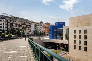 Bilbao İspanya 'daki Guggenheim Müzesi' nin detayları 3 Temmuz 2024