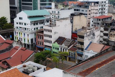 KUALA LUMPUR, MALAYSIA - 20 Ocak 2025: Kuala Lumpur Malezya 'nın merkezinde yerleşim yeri