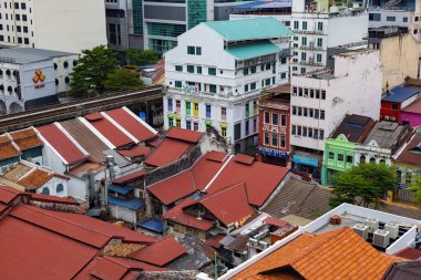 KUALA LUMPUR, MALAYSIA - 20 Ocak 2025: Kuala Lumpur Malezya 'nın merkezinde yerleşim yeri