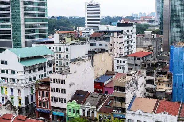 KUALA LUMPUR, MALAYSIA - 20 Ocak 2025: Kuala Lumpur Malezya 'nın merkezinde yerleşim yeri