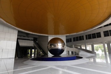 BANGKOK, THAILAND - 20 Mart 2025 Wat Phra Dhammakaya, Khlong Luang Tayland