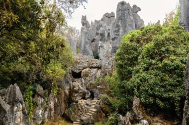 Yunnan bölgesindeki Shilin Taş Ormanı