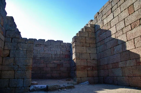Templo Atenea Antigua Ciudad Latmos Heraklia Pueblo Kapkr Lado Oriental —  Fotos de Stock