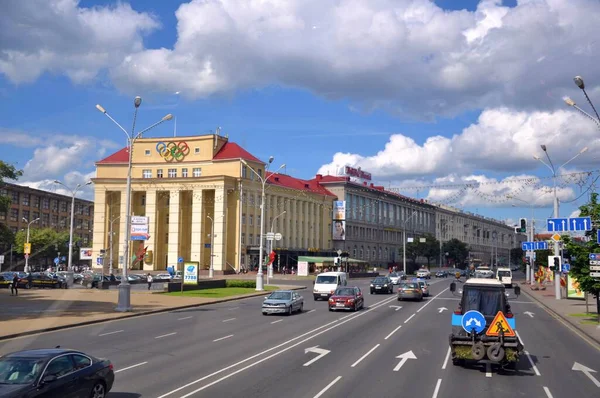 Minsk Vitryssland Juli 2014 Minsk Vitrysslands Huvudstad — Stockfoto