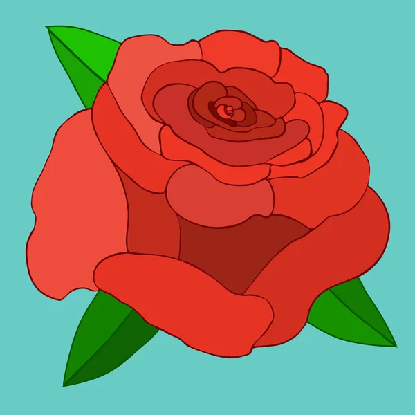 Cartoon Rose Set Stock Illustration - Download Image Now - Rose