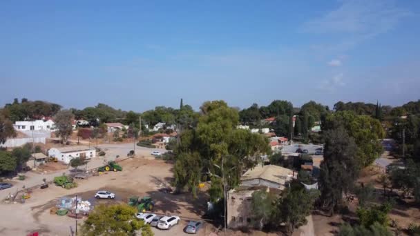 Widok Drona Sderot Izrael — Wideo stockowe