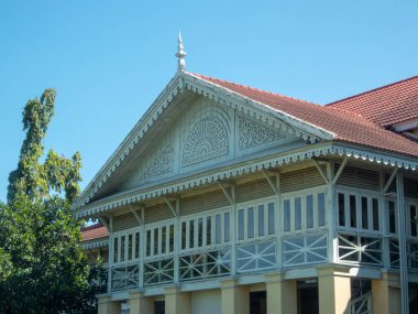 Ayutthaya Tayland 'daki Kraliyet Sarayı' nda Bang Pa.