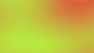 Canlandırılmış Mercan Işıklı Sarı Yeşil arkaplan.