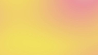 Canlandırılmış Açık Pembe Işıklı Açık Sarı Arkaplan.