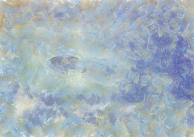 Renk geçişleriyle birlikte renkli bir arkaplan. Renkli arkaplan tebeşir çizimi resme izlenimci bir stil kazandırır.